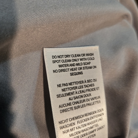 Adrianna Papell Silver Halter Sequined Mini Cocktail/Party Swing Dress Sz 10 NEW - Picture 12 of 13